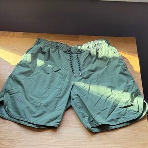 Legends Green Workout Shorts